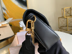 LOUIS VUITTON MULTI-POCHETTE BLACK CALFKIN 19CM CROSS BODY BAG