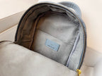 DIOR SMALL BACKPACK CLOUD BLUE CANNAGE LAMBSKIN
