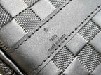 LOUIS VUITTON KEEPALL 45 BANDOULIERE BLACK EMPREINTE INFINI