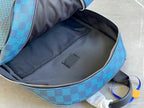 LOUIS VUITTON CAMPUS BACKPACK 30 NAVY DAMIER GRAPHITE