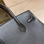 HERMES BIRKIN 30CM BLACK SWIFT LEATHER GOLD HARDWARE