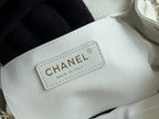 CHANEL SMALL BACKPACK 20.5 WHITE GRAINED CALFSKIN