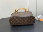 LOUIS VUITTON LUCO SHOULDER TOTE BAG 30 MONOGRAM LEATHER BROWN