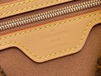 LOUIS VUITTON LUCO SHOULDER TOTE BAG 30 MONOGRAM LEATHER BROWN