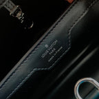 LOUIS VUITTON CAPUCINES MM 31 BLACK TAURILLON SILVER HARDWARE