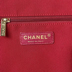 CHANEL LARGE HOBO 37CM BLACK LAMBSKIN GOLD HARDWARE