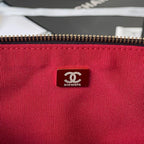 CHANEL LARGE HOBO 37CM BLACK LAMBSKIN GOLD HARDWARE