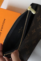 LOUIS VUITTON LV SLIM PURSE MONOGRAM CANVAS 20CM