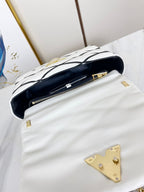 LOUIS VUITTON GO-14 MM 23 WHITE BLACK