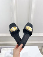 DIOR CD FOREVER HEELED 1.5CM BLACK