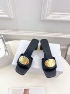DIOR CD FOREVER HEELED 5CM BLACK