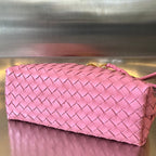 BOTTEGA VENETA MEDIUM ANDIAMO 32CM PINK LAMBSKIN