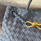 BOTTEGA VENETA MEDIUM ANDIAMO 32CM DARK GREY LAMBSKIN
