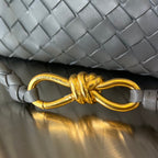 BOTTEGA VENETA MEDIUM ANDIAMO 32CM DARK GREY LAMBSKIN