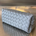 BOTTEGA VENETA SMALL ANDIAMO 25CM DARK GREY LAMBSKIN