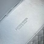 BOTTEGA VENETA SMALL ANDIAMO 25CM DARK GREY LAMBSKIN