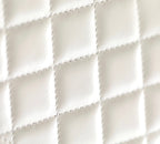 CHANEL WOC 18.5 WHITE LAMBSKIN SILVER HARDWARE