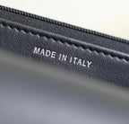 CHANEL WOC 19 BLACK LAMBSKIN SILVER HARDWARE