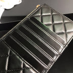 CHANEL MOBILE PURSE 19.5 BLACK GRAINED CALFSKIN GOLD ICON