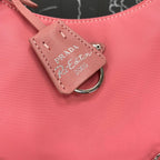 PRADA HOBO 22 BAG IN RK PINK RE-NYLON