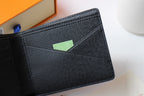 LOUIS VUITTON LV 25S MULTIPLE WALLET IN MONOGRAM ECLIPSE COATED CALFSKIN