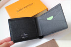 LOUIS VUITTON LV 25S MULTIPLE WALLET IN MONOGRAM ECLIPSE COATED CALFSKIN