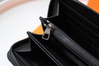 LOUIS VUITTON LV 25S ZIPPY WALLET HORIZONTAL 19 IN MONOGRAM ECLIPSE COATED CALFSKIN