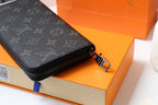 LOUIS VUITTON LV 25S ZIPPY WALLET HORIZONTAL 19 IN MONOGRAM ECLIPSE COATED CALFSKIN