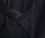 PRADA BACKPACK 39 IN BLACK RE-NYLON AND SAFFIANO LEATHER