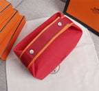 HERMES BRIDE-A-BRAC 21 RED CANVAS