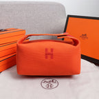 HERMES BRIDE-A-BRAC 25 ORANGE CANVAS