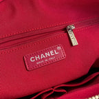 CHANEL GABRIELLE MEDIUM 28 HOBO BAG IN BLACK CALFSKIN