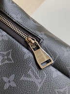 LOUIS VUITTON BACKPACK 40 IN GUN METAL MONOGRAM ECLIPSE CANVAS