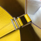 HERMES picotin lock 22 yellow togo shw