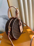 LOUIS VUITTON LV 25S PETITE BOITE CHAPEAU 17 IN BROWN MONOGRAM COATED CALFSKIN