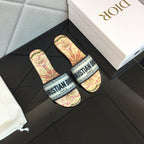 DIOR CD Mule Dway Slide 10mm Multi-motifs Style 50