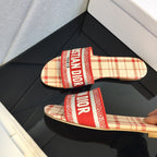 DIOR CD Mule Dway Slide 10mm Multi-motifs Style 48