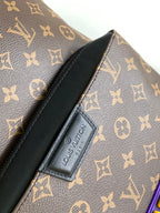 LOUIS VUITTON DISCOVERY BACKPACK 40 IN BROWN MONOGRAM CANVAS RUBBER LOGO