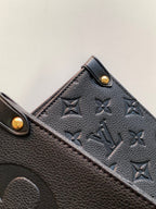 LOUIS VUITTON ONTHEGO GM 41 BLACK