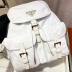 PRADA BACKPACK 32 IN WHITE PARACHUTE FABRIC