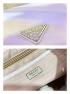 PRADA BACKPACK 32 IN WHITE PARACHUTE FABRIC