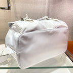 PRADA BACKPACK 32 IN WHITE PARACHUTE FABRIC