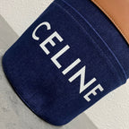 CELINE BUCKET CORDE 23 DENIM FABRIC NAVY BLUE