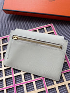 HERMES Kelly Pocket 13.5 White Epsom Ghw
