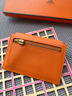 HERMES Kelly Pocket 13.5 Orange Epsom Ghw