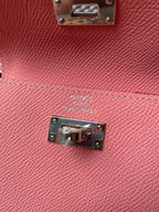 HERMES Kelly Pocket 13.5 Pink Epsom Shw