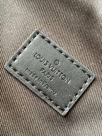 LOUIS VUITTON LV 25S DISCOVERY BUMBAG 47 IN BROWN AND BLACK EMBOSSED MONOGRAM ECLIPSE CALFSKIN