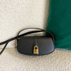 CELINE MINI 18 PADLOCK BLACK CALFSKIN BAG