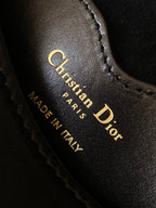 DIOR BOBBY EAST-WEST 22 BAG IN BLACK CALFSKIN