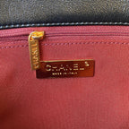 CHANEL MEDIUM 26 FLAP BAG IN BLACK LAMBSKIN